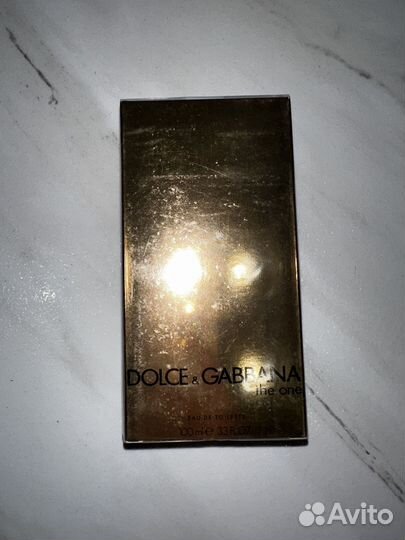 Туалетная вода dolce gabbana the one