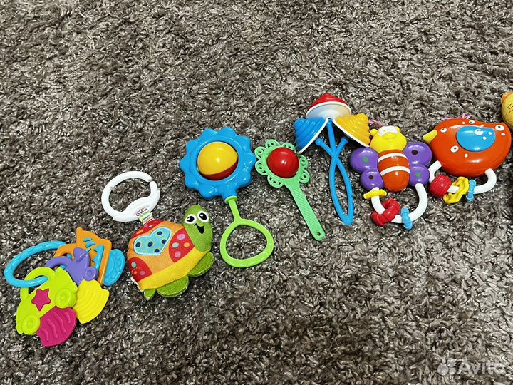 Погремушка на коляску, кроватку, прорезыватель