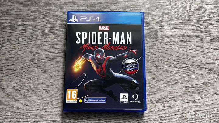 Человек паук майлз моралес ps4 бу