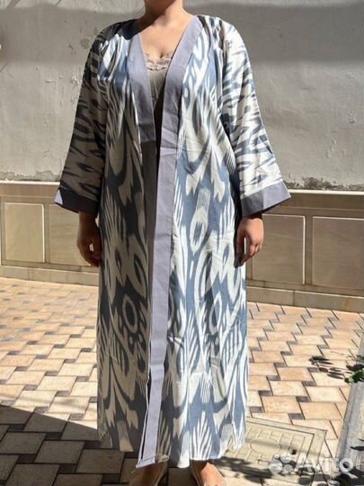 Узбекская накибкая. Абайя чапан