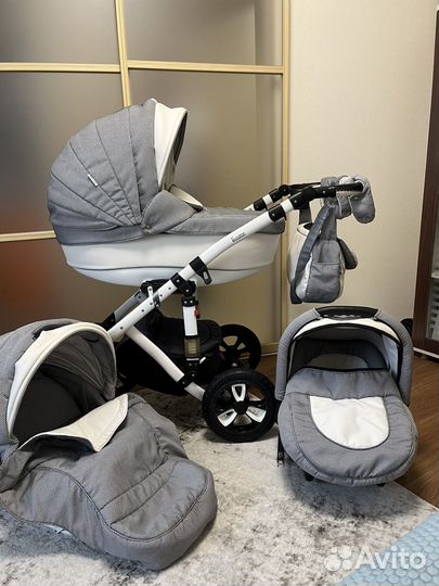 Коляска 3 в 1 bebe mobile