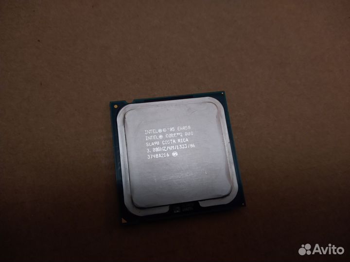 Intel core 2 duo сокет 775