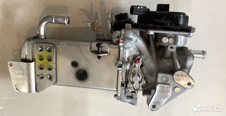 Радиатор ог с клапаном егр VW 2.0 TDI