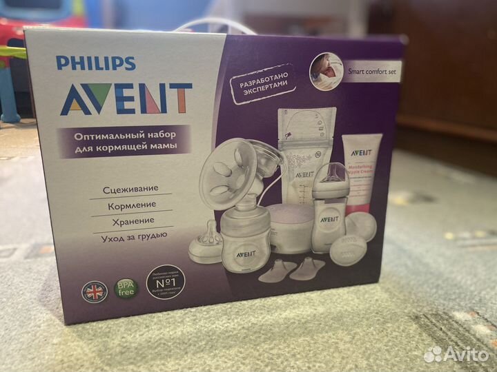 Молокоотсос+Набор для кормления Philips Avent
