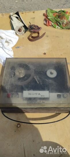 Катушечный магнитофон нота 303