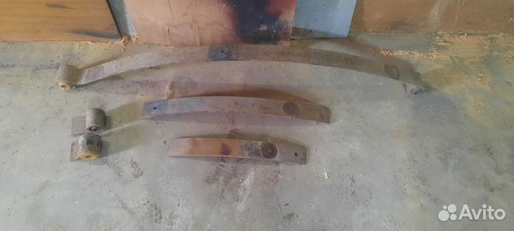 Hummer H3 листы рессор