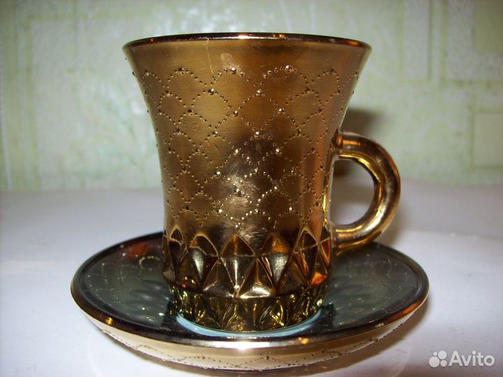 Чайный сервиз-стекло- (6шт)