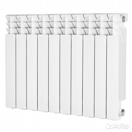 Радиатор отопления алюминиевый Radena 500/85, 10 с