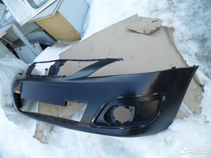 Бампер передний лада ларгус