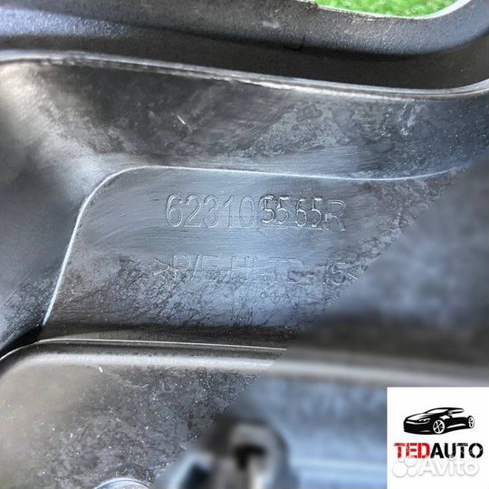 Заглушка (решетка) в бампер передний, Renault Captur 2020