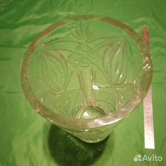 Хрустальная ваза Чехия