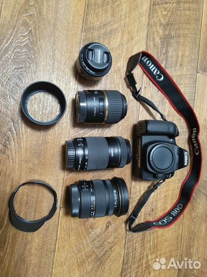 Зеркальный фотоапарат Canon EOS 80D