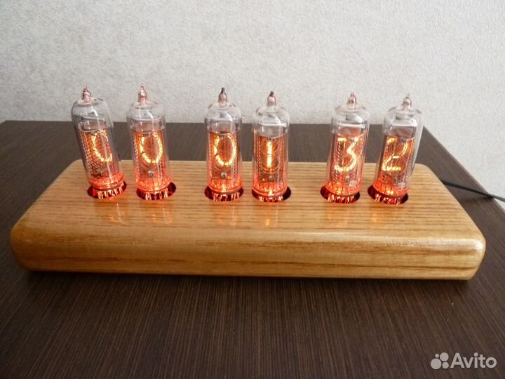 Часы на газоразрядных индикаторах ин-14