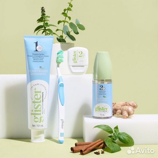 Зубная паста glister Новинка