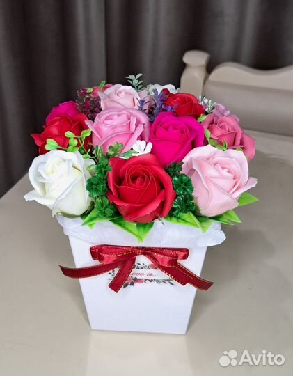 Мыльные розы(букеты)