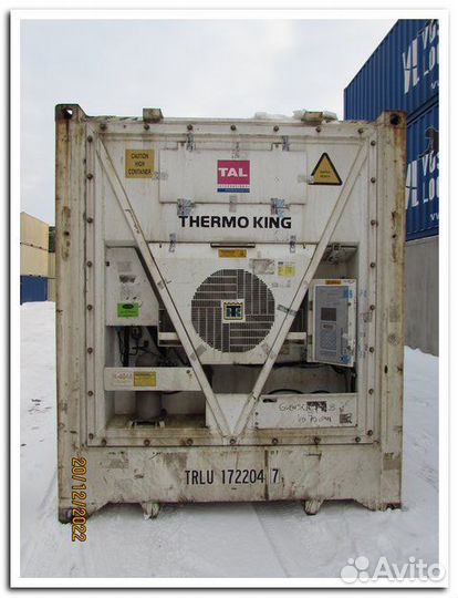 Рефконтейнер 40-футов ТК 2008 г trlu 172204-7