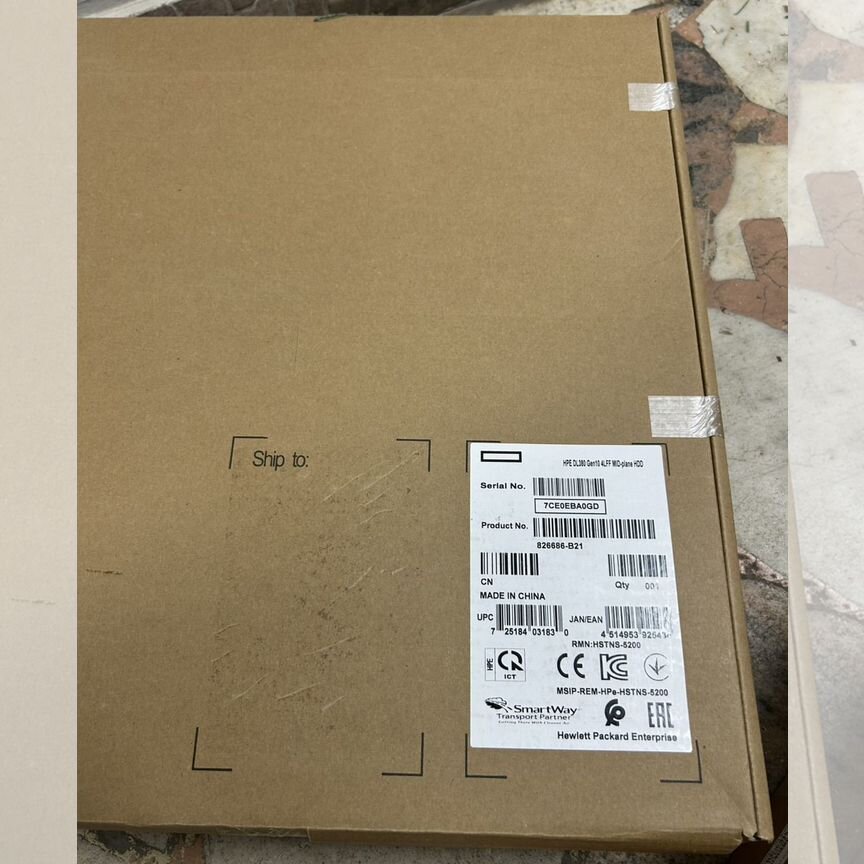 [826686-B21] Комплект Hpe Dl38x Gen10 826686-B21