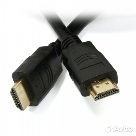 Кабель hdmi-hdmi v1.4 1.8м черный, экран #39023