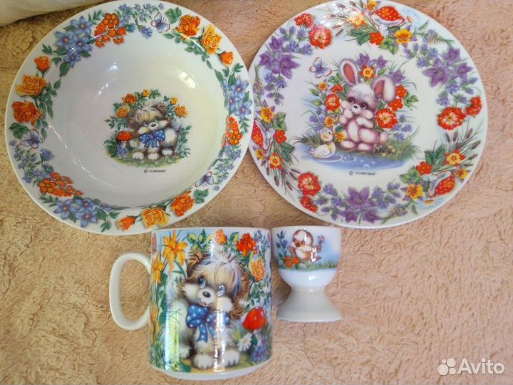 Набор детской посуды