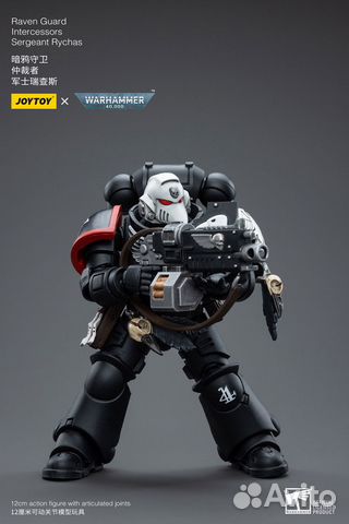 Joytoy Warhammer 40k (Raven Guard Sergeant Rychas)