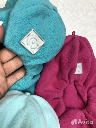 Шапка шлем Крокид двойной флис 46-48,44-46