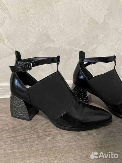 Ботильоны 39 женские натуральная кожа
