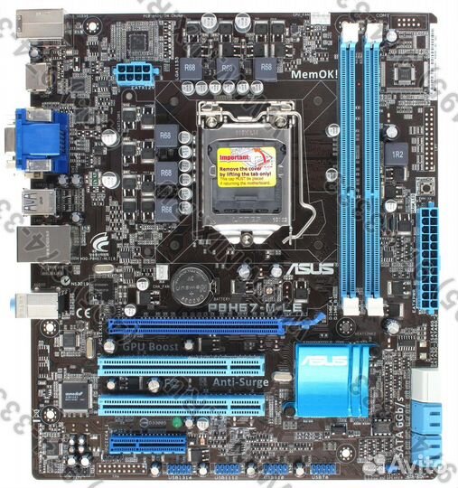 Материнская плата 1155