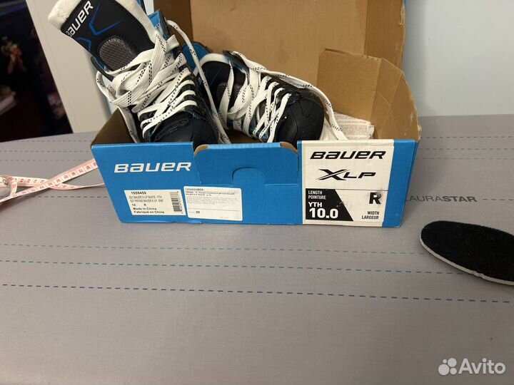Хоккейные коньки bauer детские