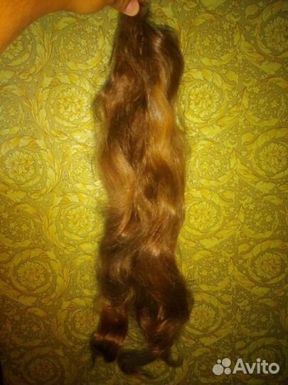 Шиньон из натуральных волос