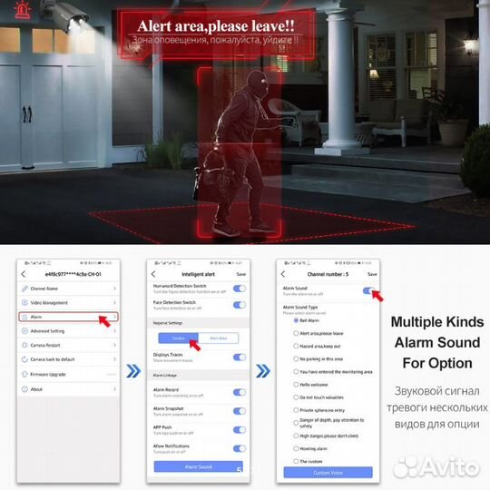 Система видеонаблюдения (6 камер)
