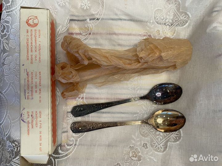 Набор чайных ложек СССР