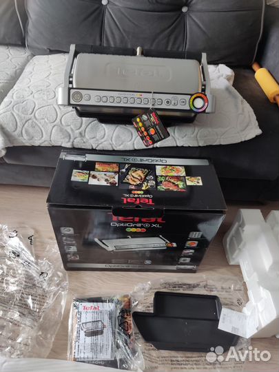 Гриль Tefal optigrill XL Новый