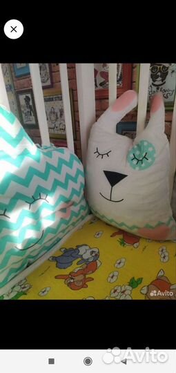 Комплект в детскую кроватку,бортики