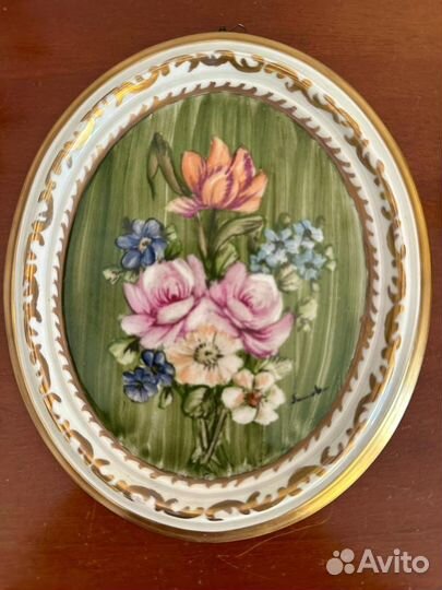 Картины миниатюры Лимож/картины антикварные