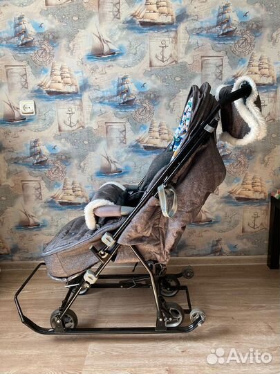 Санки коляска Nika