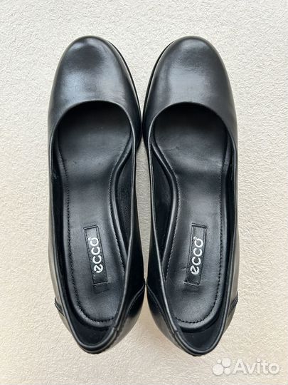 Туфли Ecco 39 черные