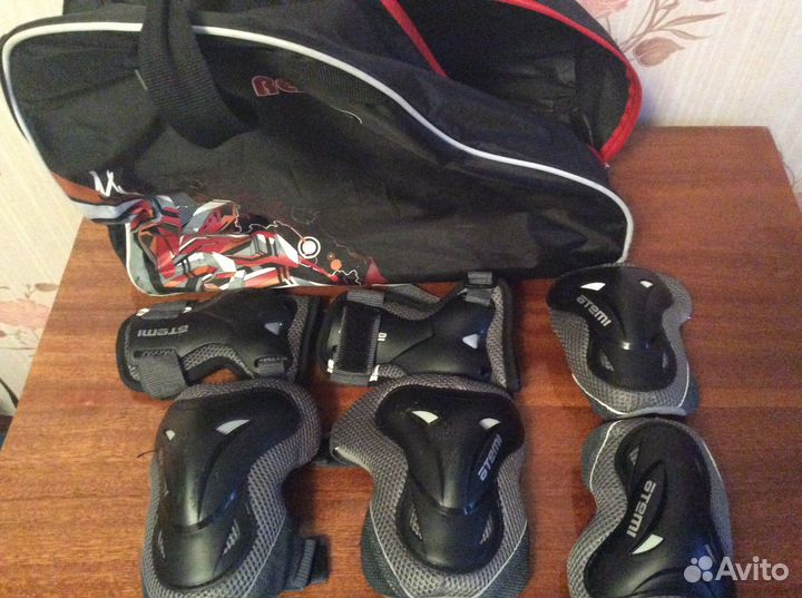 Детские ролики и защита