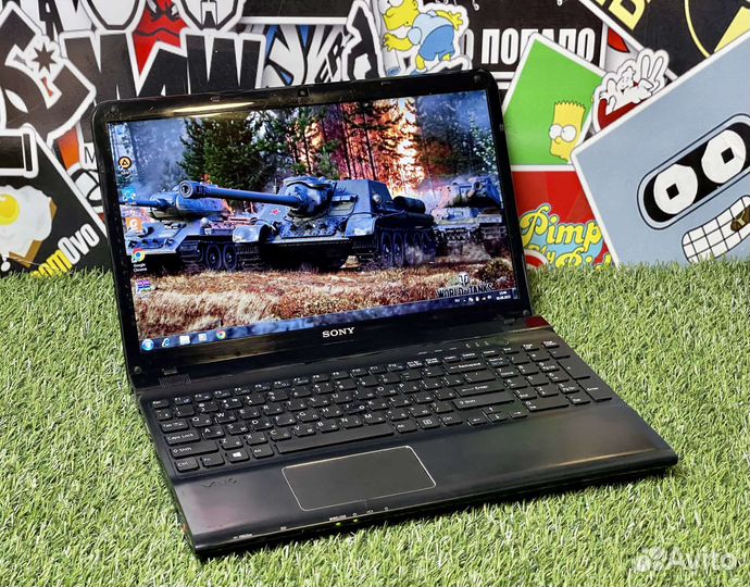 Быстрый надёжный ноутбук Sony i5+SSD