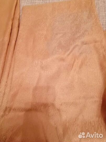 Комплект шторы и тюль (тюль 6 м, портьеры 3 м)