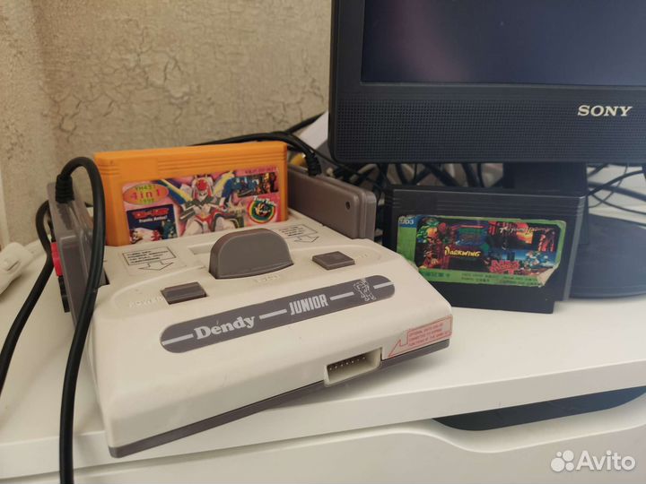 Приставка dendy junior II + картриджи 6 шт