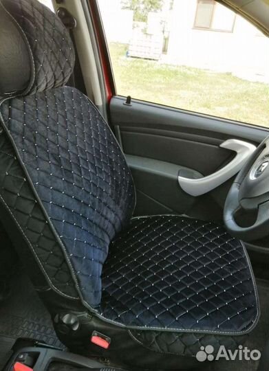 Накидки на сидения Велюр Premium (U) с боками