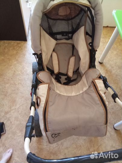 Прогулочная коляска зимняя бу