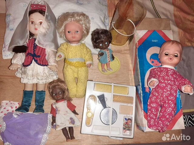 Куклы СССР и гдр, заяц, игрушки разные