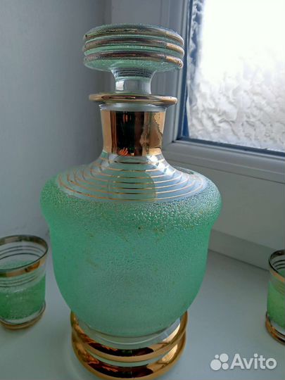 Графин и рюмки Чехия