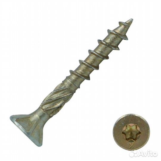 Шуруп конструкционный для дерева 4,0х35мм torx20 25шт