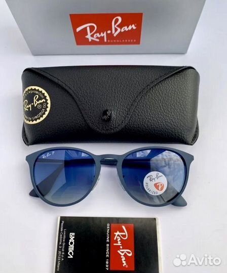 Очки ray ban Erika metal поляризационные Polaroid