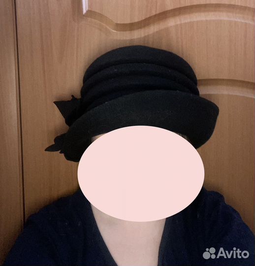 Шляпа фетровая женская