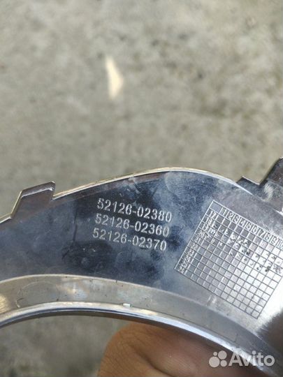 Накладка бампера передняя левая Toyota Corolla