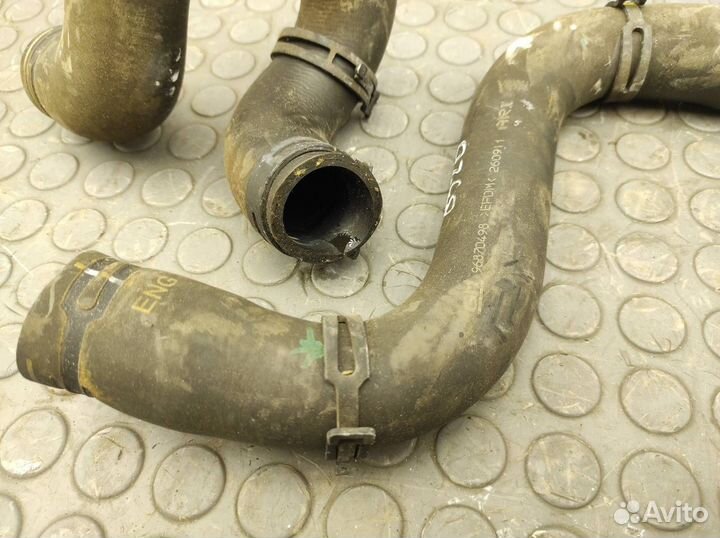 Патрубки радиатора Chevrolet Aveo T300 F16D4 1.6