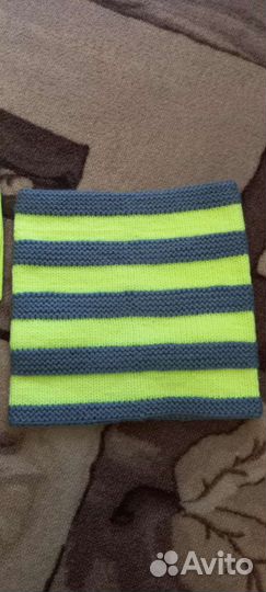 Комплект шапка и хомут